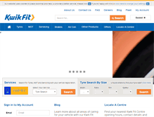 Tablet Screenshot of kwik-fit.com